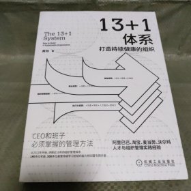 13+1体系：打造持续健康的组织