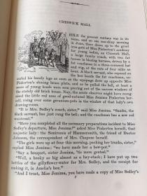 Vanity Fair by William Makepeace Thackeray -- 萨克雷《名利场》Easton Press 1979年出品 真皮装帧