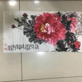 吴微青：花卉图