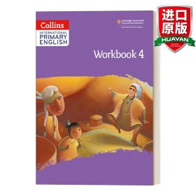 英文原版 Collins Cambridge International Primary English Workbook 4 柯林斯剑桥国际小学英语练习册四年级 英文版 进口英语原版书籍