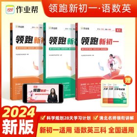 作业帮小升初试小升初分班试·小学专项·新初一语文数学英语2025版 小学常备综合 作业帮 新华正版