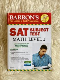 Barron’s SAT subject test: Math level 2，11th edition, with CD