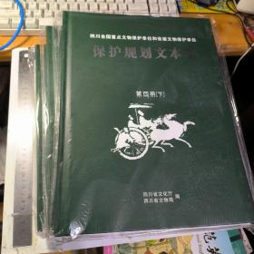 四川全国重点文物保护单位和省级文物保护单位 保护规划文本集 第四册 上中下