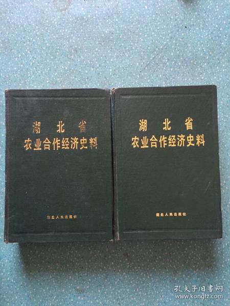 湖北省农业合作经济史料（上下册）