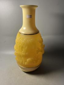 早期，树脂工艺品花瓶摆件