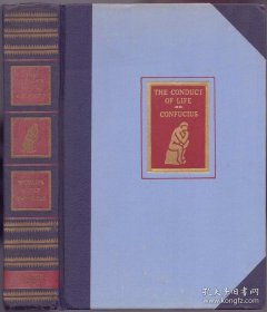 1915年纽约英文原版，生命的行为：孔子的伦理学，吴廷方作序，精装本一厚册全。以西方的视角，系统阐释孔子哲学。