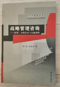 战略管理咨询——原理、分析技术与实施策略