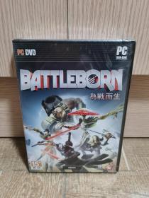 正版电脑游戏光盘  为战而生 battleborn