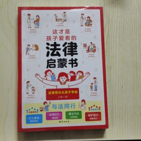 这才是孩子爱看的法律启蒙书 知法学法懂法漫画民法典法律基础常识书身边的法律常识手册 法律初学者入门书