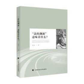 法的渊源意味着什么 政治理论 雷磊 新华正版