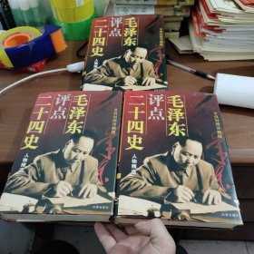 毛泽东评点二十四史 人物精选 文白对照 详解版 上中下卷 三本