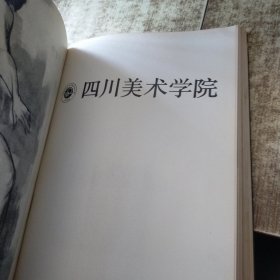 中国高等美术学院作品全集 素描集【书角破损 发黄黄斑】