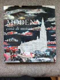 MODENA città di motori 意大利城市摩德纳城市摄影册子，全是意大利文，看不懂