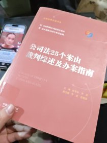 公司法25个案由裁判综述及办案指南
