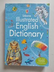 英文原版 Usborne Illustrated English Dictionary（奥斯本插图英语词典，英英词典，铜版纸彩印，1000余个插图）