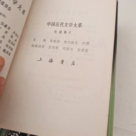 中国近代文学大系（1840-1919）：小说集 （2.3.4合售）