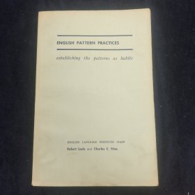 ENGLISH PATTERN PRACTICES 英语句型练习