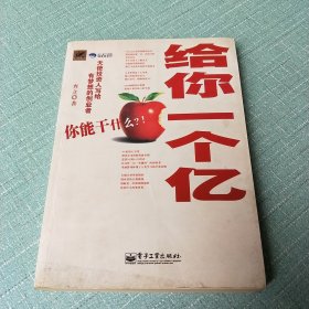 给你一个亿：天使投资人写给有梦想的创业者