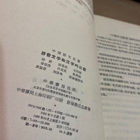 拼音文字和汉字的比较 附字母表一张见图