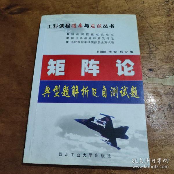 矩阵论典型题解析及自测试题（第2版）——工科课程提高与应试丛书