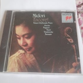 CD SONY 美岛莉 小提琴 MidoriEncore
