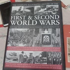 英文原版书 The Complete Illustrated History of the First & Second World Wars: With More Than 1000 Evocative Photographs, Maps and Battle Plans 完整的第一次和第二次世界大战历史插图：有1000多张令人回忆的照片、地图和作战计划