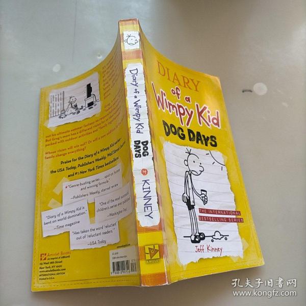 Diary of a Wimpy Kid #4 Dog Days 小屁孩日记4