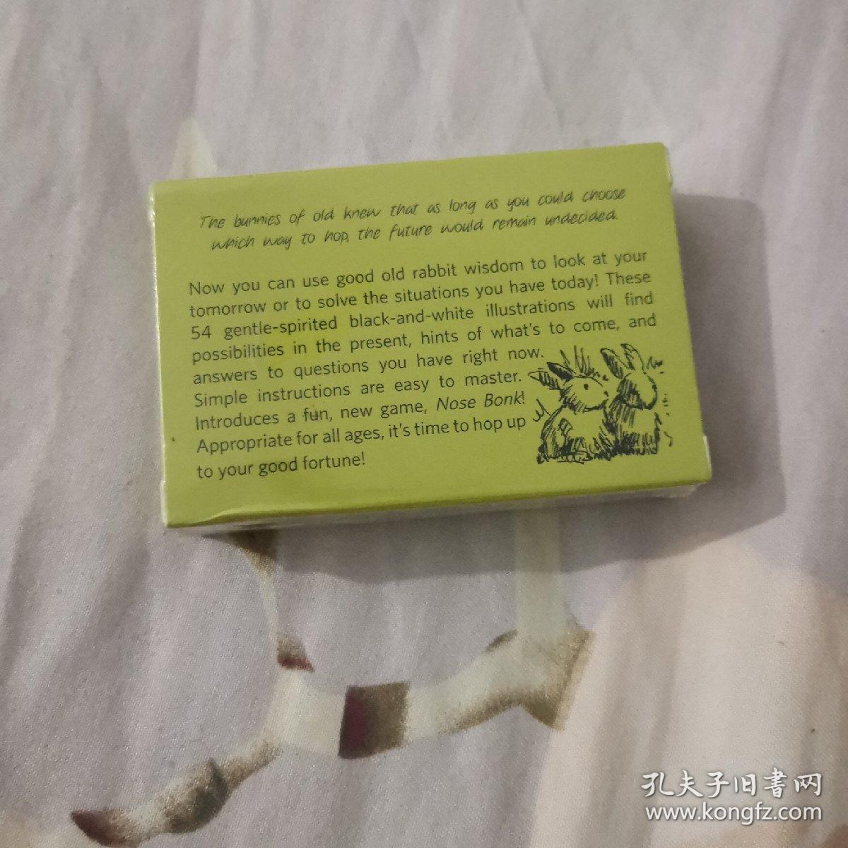 Carrot cards胡萝卜卡兔子智慧神谕卡牌原版