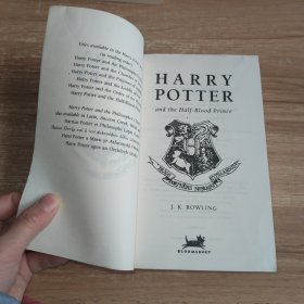 Harry Potter and the Half-Blood Prince，Harry Potter and Deathly Hallows 2本合售