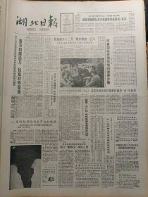 湖北日报1988年3月19日：【京广铁路黄汉段将改建轻轨电车道；】~（版面齐全，放心购买）。