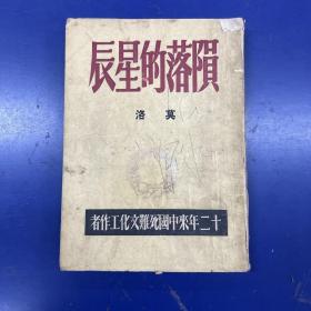 陨落的星辰－二十年来中国死难文化工作者 民国38年初版