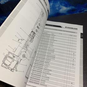 中联重科 ZLJ5325v4.3汽车起重机零部件图册