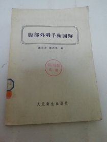 腹部外科手术图解（沈克非等编，人民卫生出版社1956年1版1印）2024.5.23日上