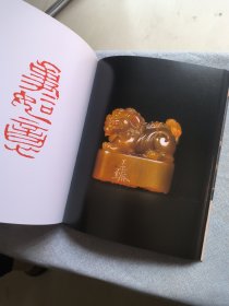 铭心绝品:王臻 江强 篆刻 雕钮精品集。扉页王臻手书“跃龙门”,并用印。
