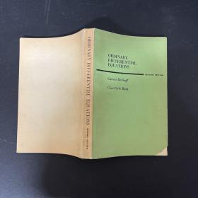 Ordinary Differential Equations 2nd , 常微分方程 第2版 Garrett Birkhoff Gian-Carlo Rota；英文原版