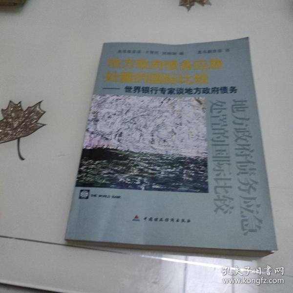 地方政府债务应急处置的国际比较：世界银行专家谈地方政府债务