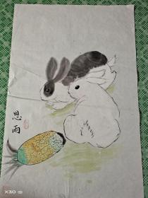 两只小兔