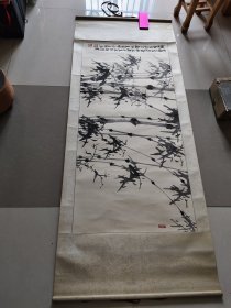 著名四川画家 肖朝德 萧朝德 原装原裱 国画 (终身保真 长135宽64)