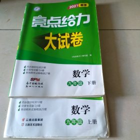 亮点给力大试卷：数学（九年级上、下册2021）