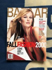 bazaar US 时尚 芭莎 2000 九月刊 y2k 应该是美版最厚的一本 不缺页 很新 vogue