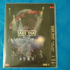 DVD光盘：接招合唱团“美丽境界”世界巡回演唱会（2DVD）