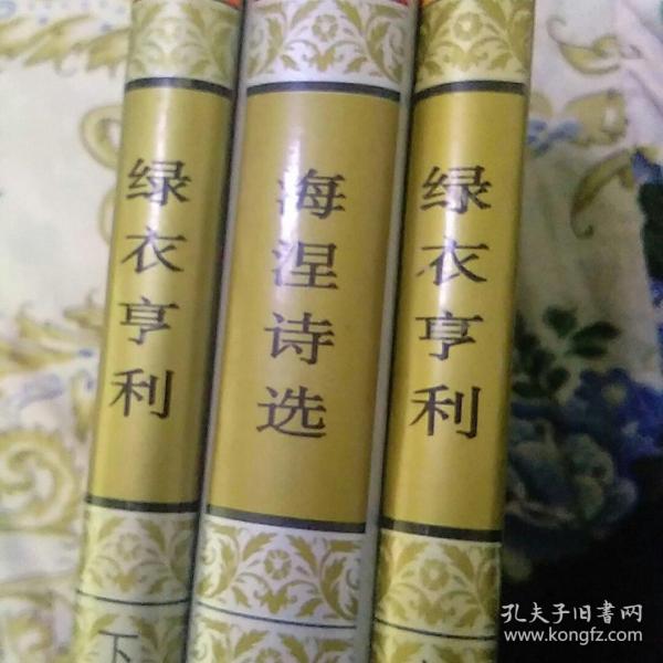 世界文学名著文库 海涅诗选 绿衣亨利