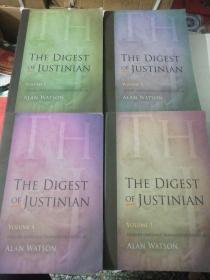 thedigestofjustinian 1-4  全4册