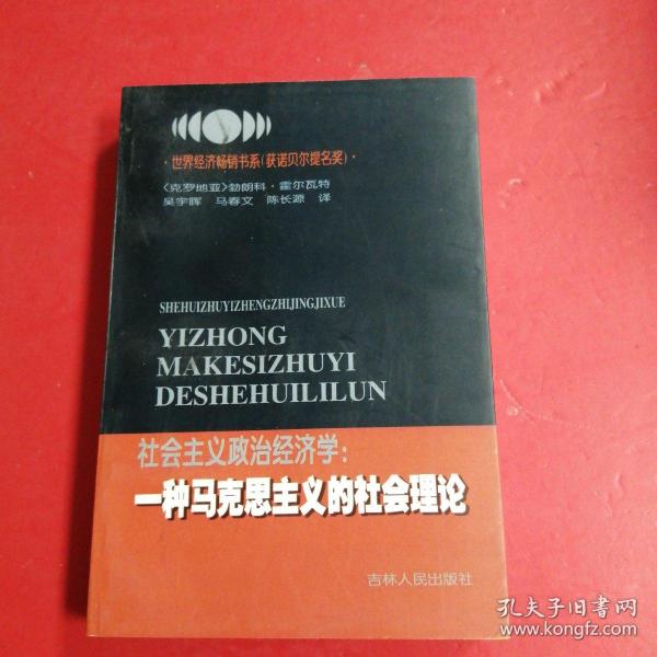 社会主义政治经济学 一种马克思主义的社会理论