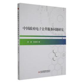 中国电子公共服务问题研究 电子商务 李健，张锐昕 新华正版