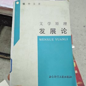 文学原理,发展论