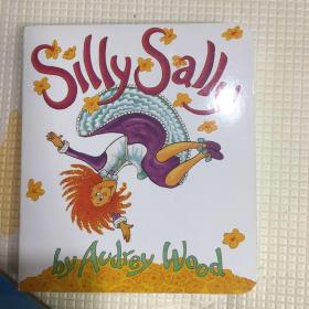Silly Sally Board Book倒着走的女孩 英文原版
