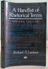 A Handlist of Rhetorical Terms（Second Edition）《修辞学术语手册》