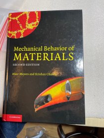 现货 Mechanical Behavior of Materials 2e 英文原版  材料力学行为 工程材料力学行为 工程材料的变形与断裂力学 疲劳力学 弹塑性断裂、损伤力学测试技术 基本原理、方法及其应用 Krishan Kumar Chawla， Marc André Meyers