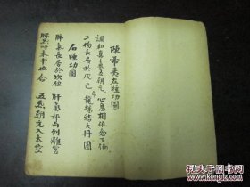 清代少见道门修炼内功手钞秘本 《三丰祖师咏蛰龙法 陈希夷左睡功 六字养身延寿诀 》 一册全 。